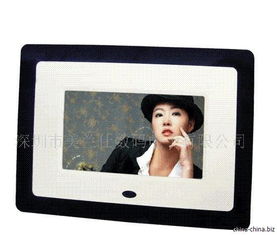商務(wù)新寵 7寸數(shù)碼相框機(jī)——集電子相冊(cè)、廣告機(jī)與高端禮品于一體